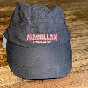 Magellan Sportswear Black Pink Unisex Adjustable Cap Hat